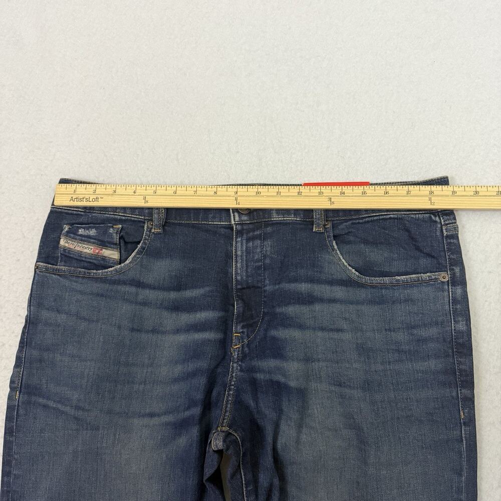 Diesel Mens Jeans Size 40x32 2019 D Strukt 09C73 Made in Italy - Picture 5 of 16